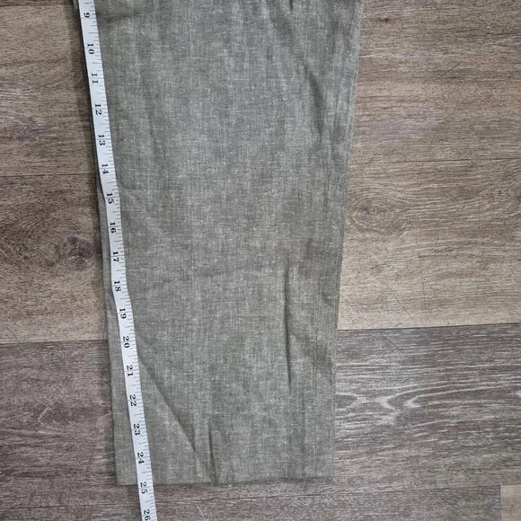 Women's Banana Republic Avery Petite Ankle Pants 10P Dusty Olive - Picture 11 of 11